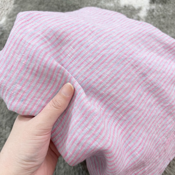 Anthropologie Holding Horses Linen Ruffled Blouse Medium - Picture 7 of 10